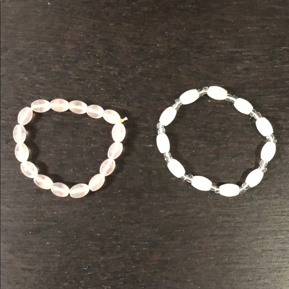 No brand  / Crystal Bracelets set of 2